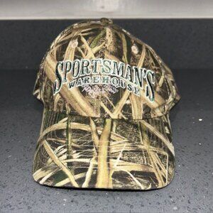 Sportsmans Warehouse Hat Cap Mens Camo Strapback  Realtree Hunting